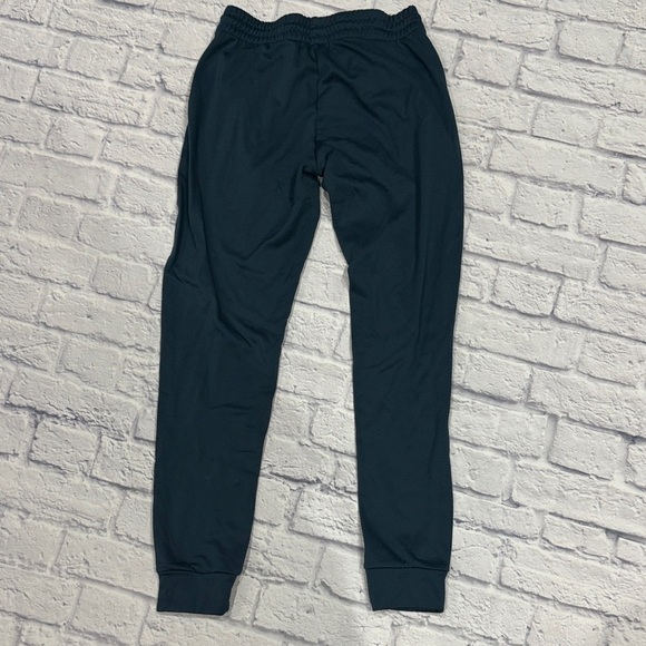 Adidas Teal Joggers with White Logo - Picture 8 of 8